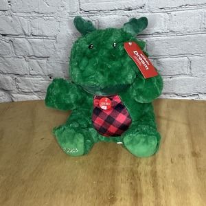 Chance & Friends DREAM the Dragon, 11.5" Lg Plush Charity Dog Toy w Squeaker NWT